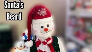 Life Size Snowman Sings: Santa&rsquo;s Beard