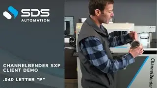 ChannelBender SXP - The world's best channel letter better - Client Demo - .040 Letter 