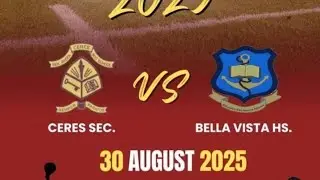 Highlights - Ceres Sec. Vs Bella Vista HS. Derby Ceres Sportsground