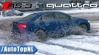 Audi RS3 QUATTRO Sedan LOUD EXHAUST & SNOWNUTS by AutoTopNL