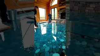 How to Install a Luxury River Stone Epoxy Floor | Professional DIY Guide