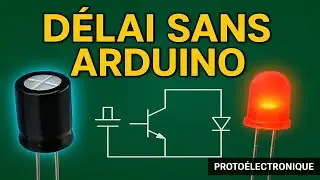 Faire un d&eacute;lai SANS Arduino juste avec un condensateur !
