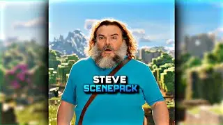STEVE SCENEPACK (A MINECRAFT MOVIE) (2160p 60fps)