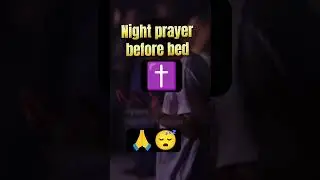 Night Prayer | Sleep in God&rsquo;s Peace 🙏#motivation #gospelofhope #youtubeshorts #shortss