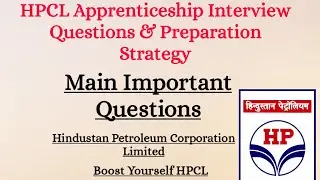 HPCL Apprenticeship Interview Questions And Answers | HPCL Apprenticeship Interview | BE/BTECH