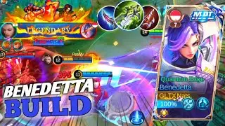 BEGINI MAIN BENEDETTA EXP DI ERALY | AUTO BANTAI SEMUA🔥💯⚠️ #mobilelegends #gameplay