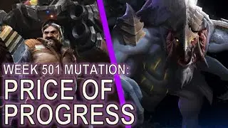 Can this guy actually feed? | Starcraft II: Price of Progress (ft @dehakaburger5410)