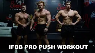 Push Workout In Dubai | IFBB Pro Brightman