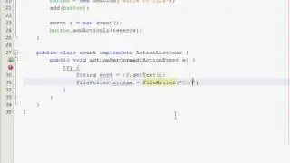 Java GUI Tutorial 35 - Basic Input/Output