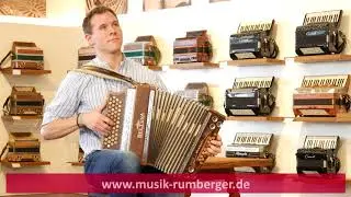 Steirische Harmonika - Beltuna Alpstar IV D Exclusiv - Nusswurzel