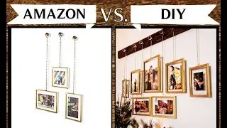 DIY Amazon-Inspired Hanging Frames
