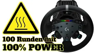 Logitech RS50 - 100 Runden mit 100% FFB Power - Wie schlägt sich die kleine Base im Burn-In Test?