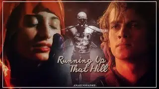 » darth vader {+anakin} & padme amidala | running up that hill.