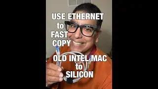 Используйте прямое Ethernet-подключение для быстрого копирования данных со старого компьютера Int...
