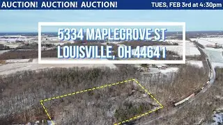 Предстоящий аукцион недвижимости - 5334 Maplegrove Street, Луисвилл, Огайо 44641 - Coldwell Banker