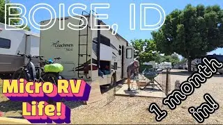 1 Month Living in a Micro RV!