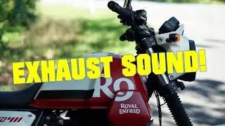 ROYAL ENFIELD SCRAM 411 - EXHAUST SOUND
