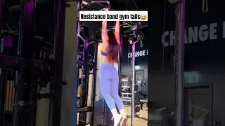 Resistance band gym fails😂