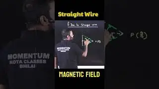 Magnetic Field Due to a straight wire, Moving Charge & Magnetism, NEET PHYSICS #pw #khansir #neet