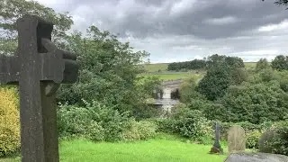 The non-conformist graveyard in the village of Belmont, Lancashire
