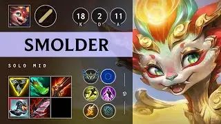 Smolder Mid vs Hwei - EUW Challenger Patch 25.14