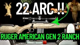 22 ARC!! Первые впечатления от Ruger American Gen 2 Ranch