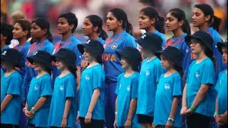 Women's T20 WC 2020 || Final INDvAUS || Indian National Anthem Time