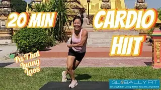 Burn Fat Fast! 20-Minute Cardio HIIT at Pha That Luang, Laos