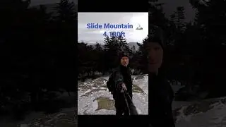 Slide Mountain 🏔️ Highest in the Catskills, NY! 🥾 #shorts #hike