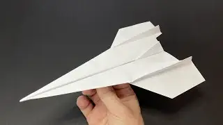 Avion de Chasse en Papier | Comment faire un Avion en Papier