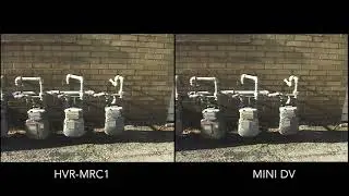 Sony VX1000 MiniDV Tape VS HVR-MRC1K CF Recording