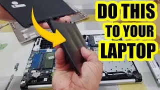 How To Fix Battery Drain In Your Laptop #diy #tutorial #repairing #restoration #batteryremoval #hp