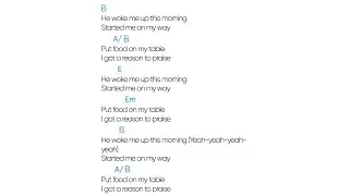 Love Made A Way  (NO CAPO) Maverick City Music - Dante Bowe - guitar chords