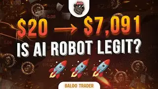 Binary AI Trading | Trading Challenge $20 to $7,000 WITH AI BOT REALISTIC?