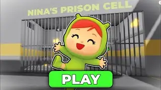 NINA PRISON RUN! (Obby) Roblox Gameplay Walktrough