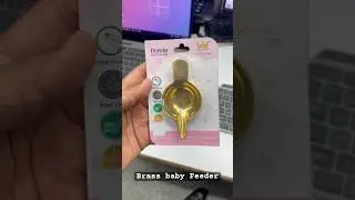 Brass Baby Feeder#Palda for baby#Paladai#easy feeding#kitchenmart