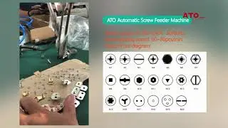 Handheld automatic screw feeder machine works