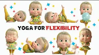Easy Lying Down Yoga for Kids 🧘‍♂️ | Calm Mind & Flexibility | Safe Yoga at Home