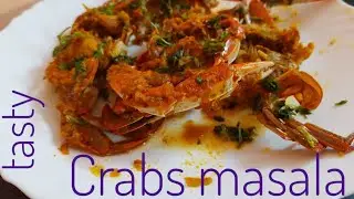 Crabs masala/khekda masala/Simple crabs masala recipe