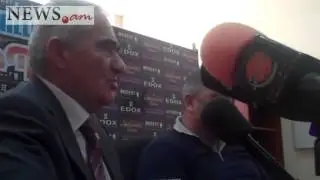 Galust Sahakyan about kisses