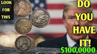 Top 4 Coins Worth Money 💰 Wheat Pennies, Bicentennial Quarter & Susan B. Anthony Dollar
