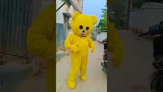 Yellow teddy funny video #trending #short