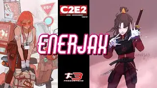 Enerjax - Character Design/Concept Artist - C2E2 Chicago