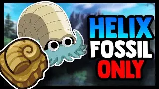 Can I Beat Pokemon FIRERED With The HELIX FOSSIL? (Omanyte Only)
