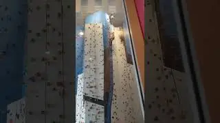 me Climbing in the Foyle arena in Derry. this video has no sound