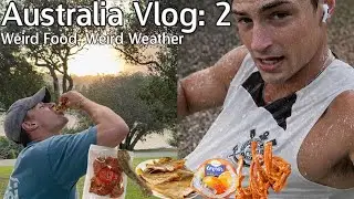 GETTING WET TRYING WEIRD ASIAN FOOD (VLOG 2)