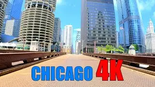 CHICAGO - Driving Throuth the Loop and Downtown