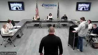 Concordia, KS, City Commission Meeting 1.21.2026