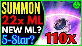 22x Moonlight Summon (New ML? 5-star?) 🔥 Epic Seven