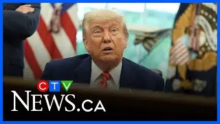 Trump announces &lsquo;big economic security blanket&rsquo; deal with the U.K.